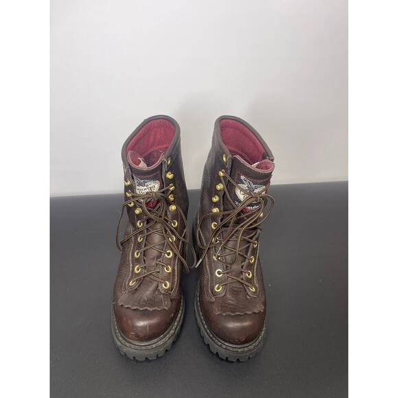 Brown Womens Georgia Boot (SB4) - Picture 7 of 9